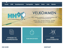 Tablet Screenshot of hh90.dk